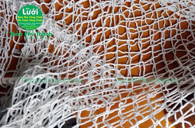 Lưới An Toàn Dù Trắng - Lưới Dù Trắng Chắn Vật Rơi Giá Rẻ Nhất Việt Nam