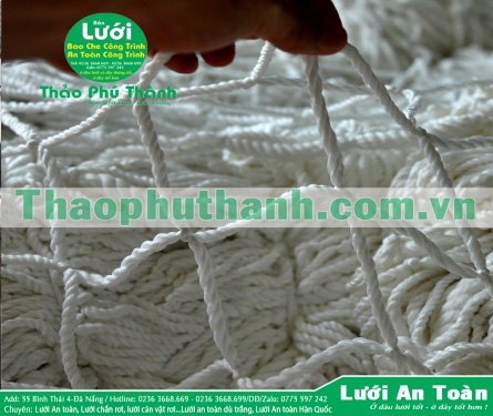 Lưới An Toàn Dù Trắng ở Huế Giá Rẻ Nhiều Kích Thước - Lưới Thảo Phú Thành