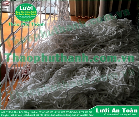 LƯỚI DÙ TRẮNG - LƯỚI AN TOÀN CÔNG TRÌNH ĐỒNG HỚI, QUẢNG BÌNH