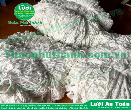 LƯỚI DÙ TRẮNG, LƯỚI AN TOÀN DÙ TRẮNG QUY NHƠN-BÌNH ĐỊNH