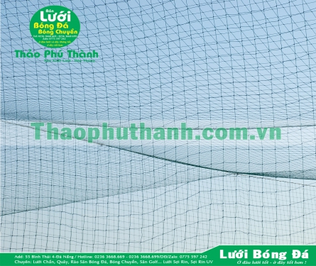 Lưới Quây Sân Bóng Đá 6m x 23m rin  mềm mại UV 10%